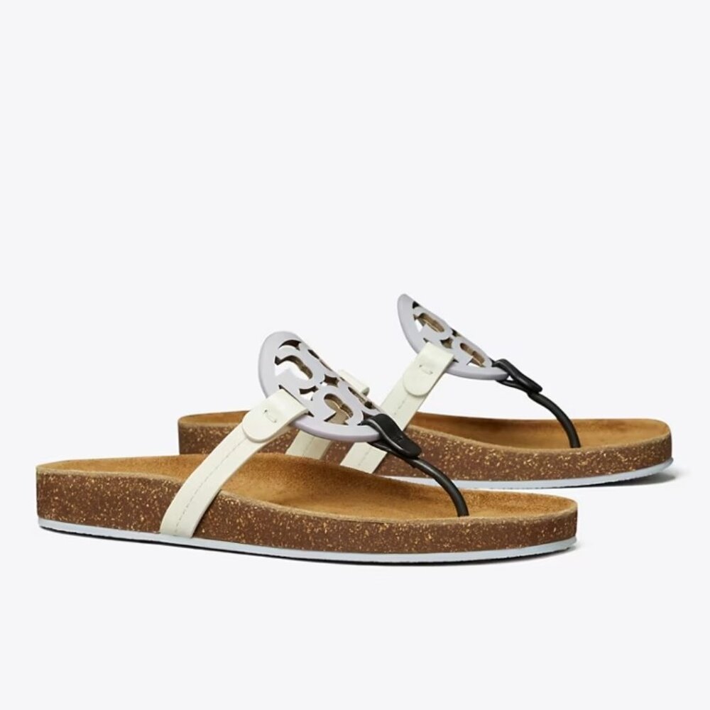 Tory Burch Miller Cloud Leather Sandals